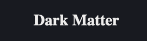 Darkmatter Market Logo