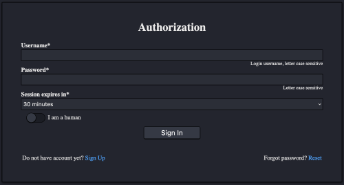 Darkmatter Market Login